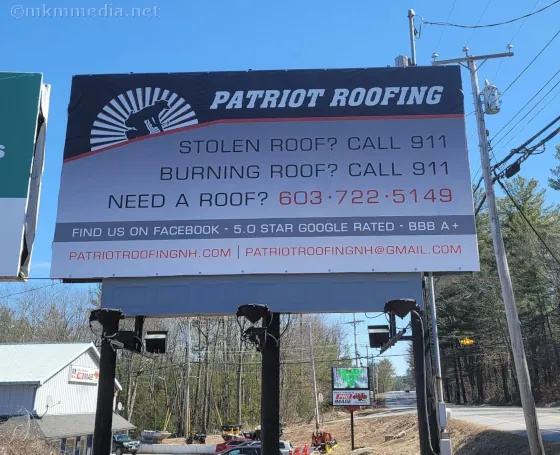 outdoor sign Manchester, NH